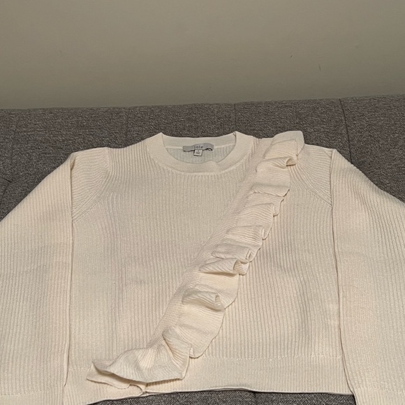 Joie Viviana Ruffle Pullover Sweater - Picture 4 of 4